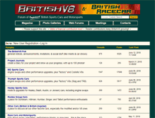 Tablet Screenshot of forum.britishv8.org